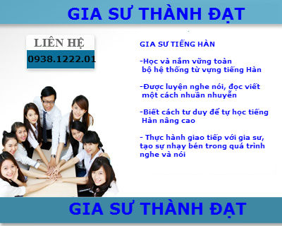 Gia su Tieng Han